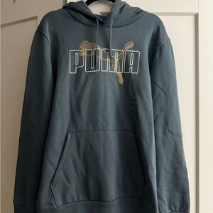 Puma Men's Blue Hoodie